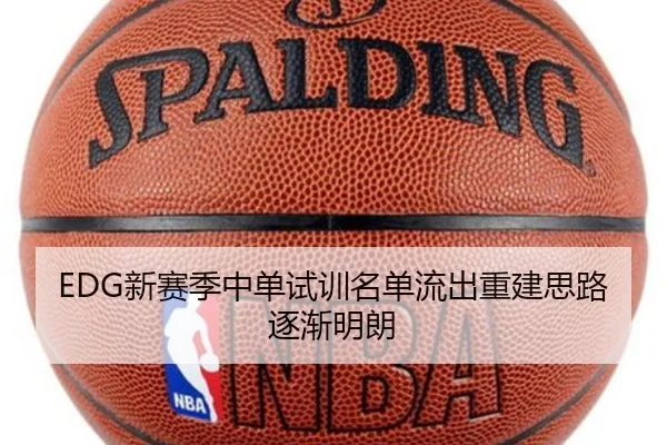 EDG新赛季中单试训名单流出重建思路逐渐明朗